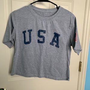 USA CROP TOP